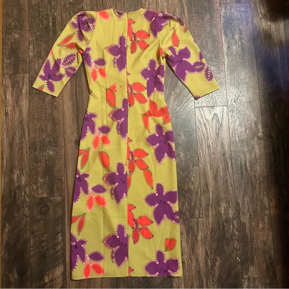 Free People BNWT Laagam Lea midi dress size Large - Picture 14 of 16